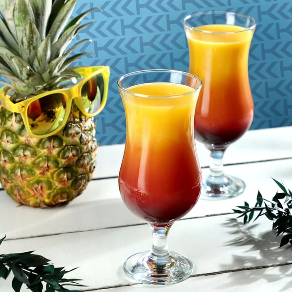Ølglas - Sæt - Antal 6 stk - Kapacitet 460 ml - FCM-certificerede - Brun