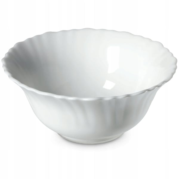 Salatskål - Skål i glas - 13 cm Diameter - Til Salat og Frugt
