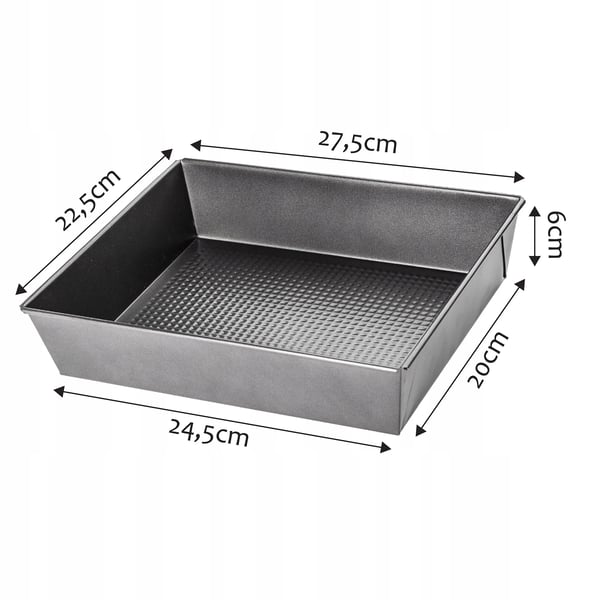 Bakform Set - Kakformar - Non-stick - Metall - CE/EU