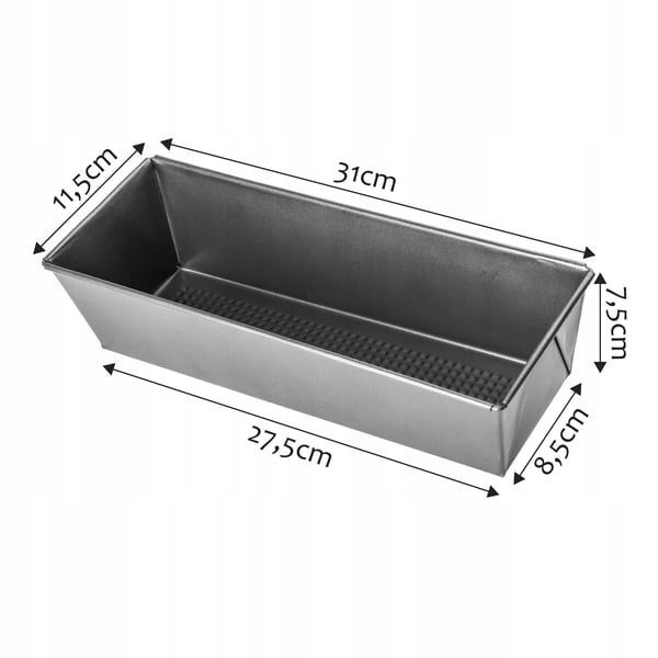 Bageform - Kageform - Non-stick/Slip-let - Metal - 31 cm - CE/EU