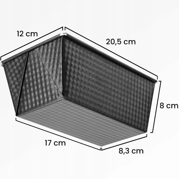 Bakform - Kakform/Tårtform - Metall - 20 cm - CE/EU