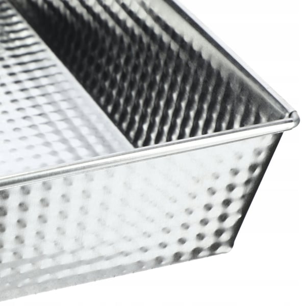 Bageform - Kageform - Metal - Rektangulær - 30 x 25 x 6 cm - CE/EU