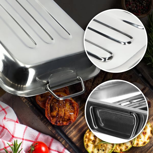 Bageforme - Kageforme - 2 stk 30 cm og 35 cm - Metal - CE/EU