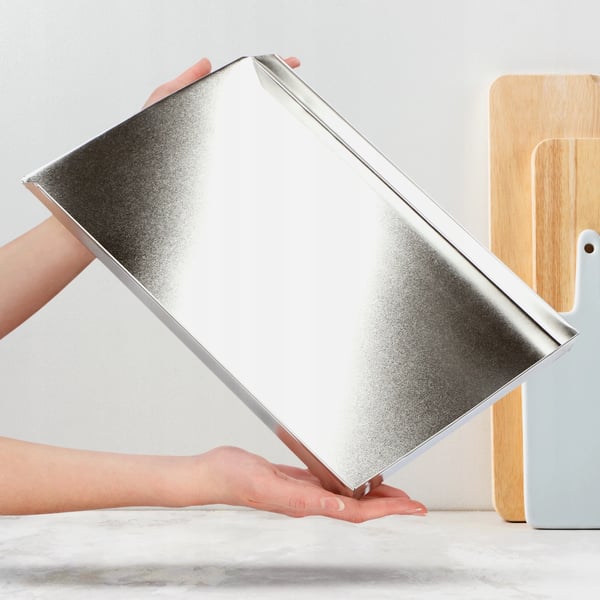 Bageform - Rektangulær kageform - Metal - 40×27 cm - CE/EU