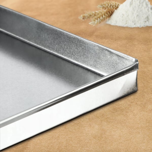 Bageform - Rektangulær kageform - Metal - 40×27 cm - CE/EU