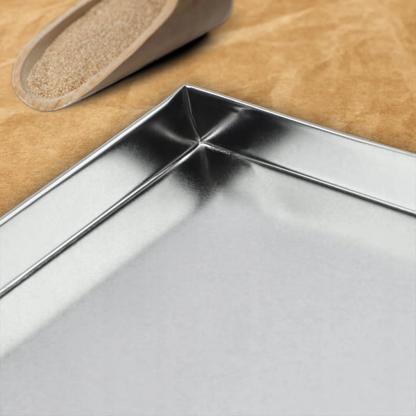 Bageform - Rektangulær kageform - Metal - 40×27 cm - CE/EU