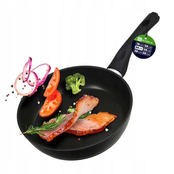 Stegepande - Diameter 24 cm - Induktion & gas - Non-stick belægning - Beige