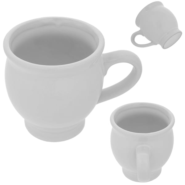 Winged - Stengodsmugg - 250 ml - FCM-certifierad - Med handtag - Brun