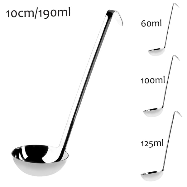 Soppslev - Slev - Diameter 10 cm - Volym 190 ml