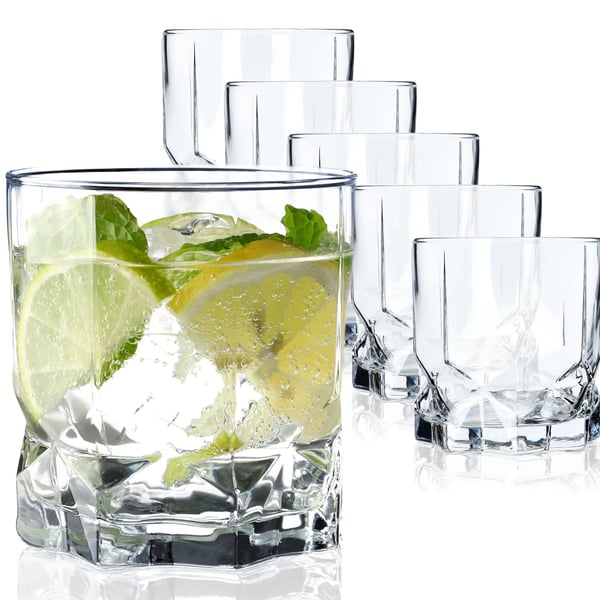 Drikkeglas Vandglas - Glassæt - 12-pak - 325 ml - Til vand, juice og sodavand