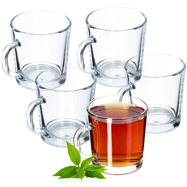 Drikkeglas - Te- og juiceglas - Sæt 6 stk - 380 ml - Glas - FCM-certificeret