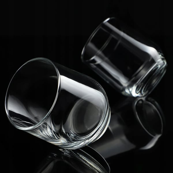 Drikkeglas - Sæt 6 stk. - 205 ml - Juice/Vand - Glas - FCM-certificeret - Brun