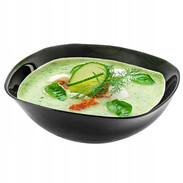 Salatskål - Serveringsskål i Glas - 19 cm - Til Salat, Suppe, Snacks