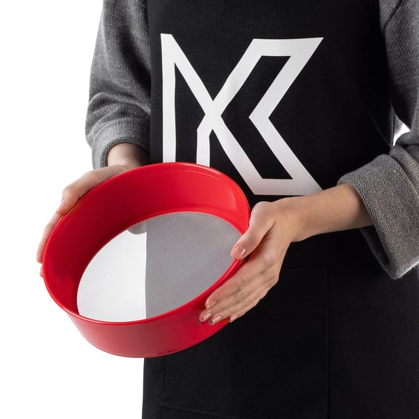 Melsigte - Køkkensigte - Diameter 22 cm - FCM-certificeret til fødevarekontakt - Assorterede farver