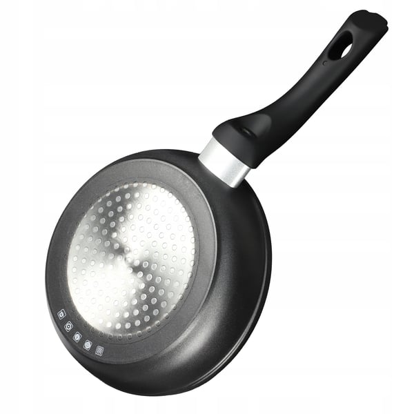 Gratinfad / Ovnfast fad - Rund 20 cm - Slip-let non-stick - Til induktion og gas - Beige