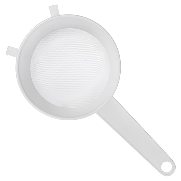 Køkkensigte - Finmasket - Ø 150 mm (15 cm) - Fødevaregodkendt FCM - Hvid