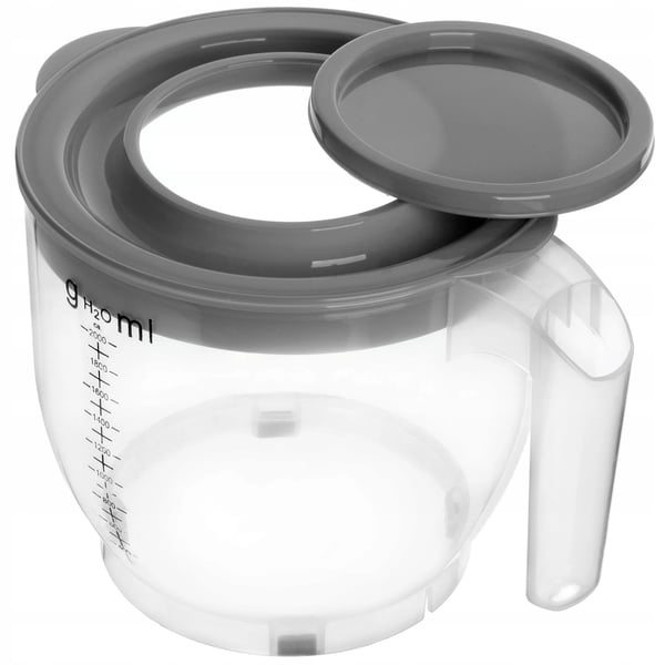 Måttskål för kök - Blandningsskål - 2 l Volym - Plast - Med Måttskala