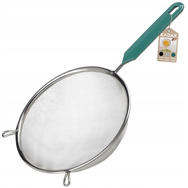 Melsigte - Køkkensigte - Rustfrit Stål - 10 cm Diameter - Til Bagning