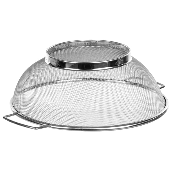 Dørslag/si til køkkenet - Rustfrit stål - Ø 24,5 cm - Til grøntsager & pasta - FCM-certificeret