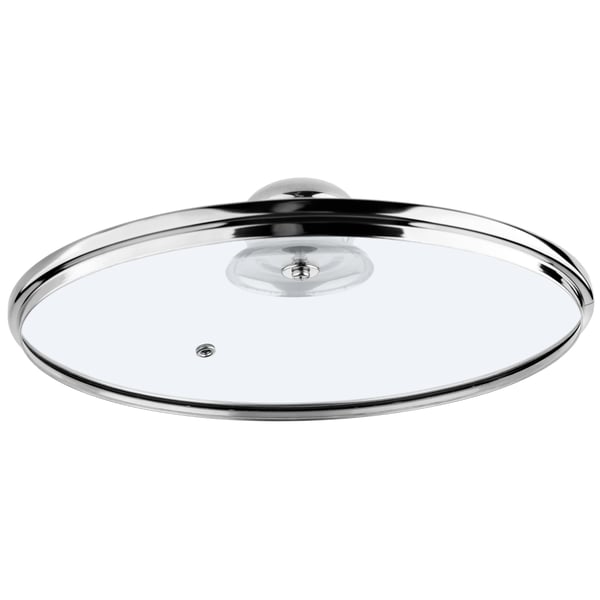 Glaslåg - Universallåg til gryder og pander - 24 cm - Varmebestandig - Transparent