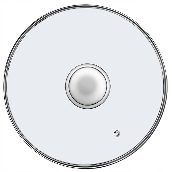 Glaslåg Til Gryde Og Pande - 20 cm - Varmebestandigt - CE/EU-Certificeret