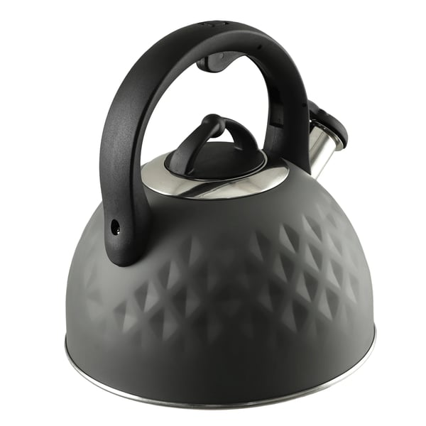 Vandkedel - Komfurkedel - 2,5 L - Stål - Induktion & gas - Med fløjte - Ergonomisk hank - Traditionelt design