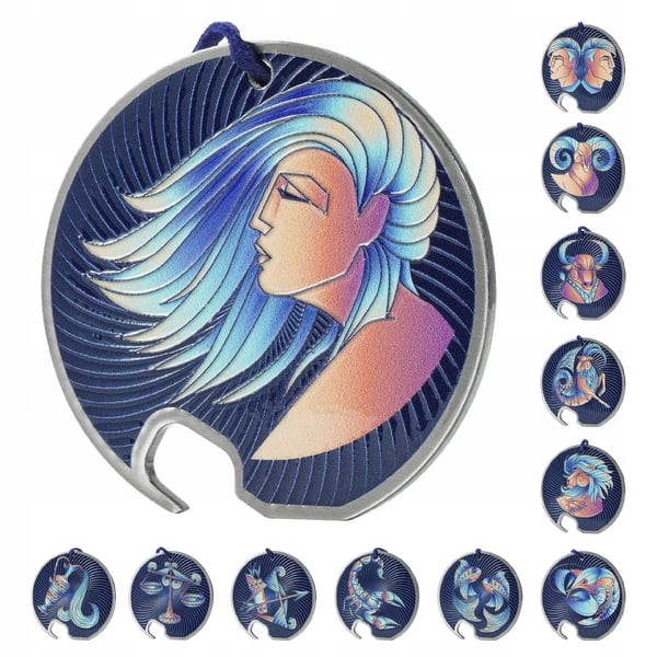 Stjernetegn Flaskeåbner - Kapselåbner - Rustfrit Stål - Zodiac Design