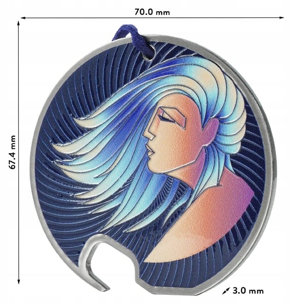 Stjernetegn Flaskeåbner - Kapselåbner - Rustfrit Stål - Zodiac Design