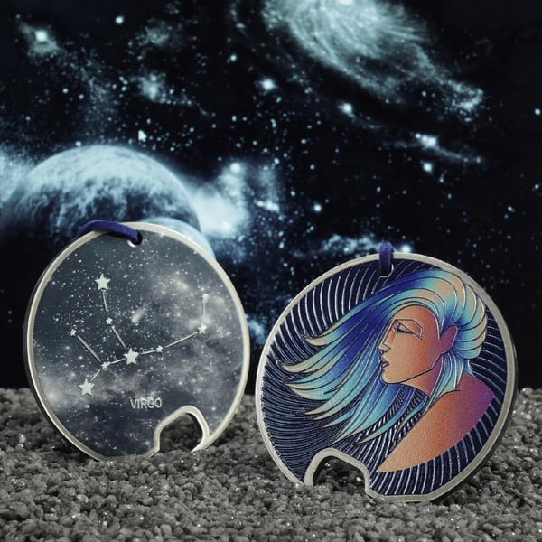 Stjernetegn Flaskeåbner - Kapselåbner - Rustfrit Stål - Zodiac Design
