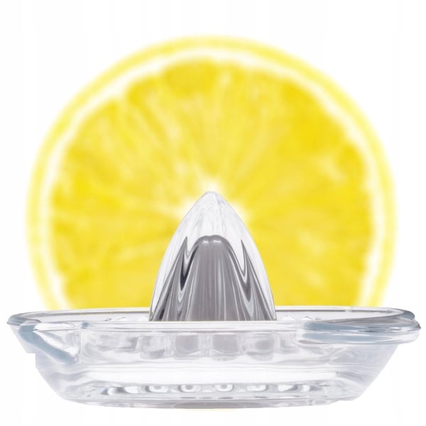 Citruspresser i glas - Manuel citronpresser - Til citron og lime - FCM fødevaregodkendt