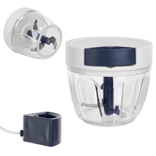 Lökhackare - Manuell grönsakshackare - 650 ml - Handhållen - Kompakt - Universell