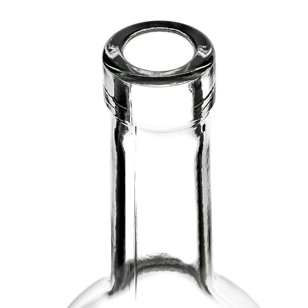 Vinflaskor - Glasflaskor - 750 ml - Klarglas - Utan Kork - 10-pack