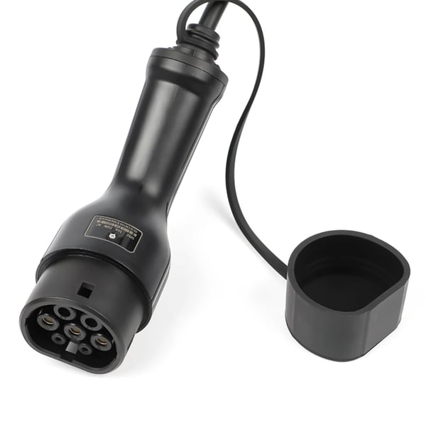 Sähköauton latauskaapeli - EEMF3215K - Mode 3 - Type 2–Type 2 (IEC 62196) - 32 A AC - 1-vaihe 110–250 V - 5 m - IP66 - Musta