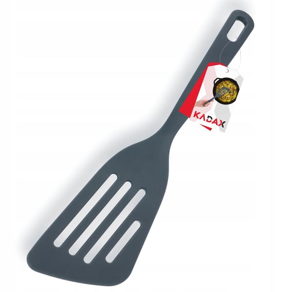 Køkkenspatel - Paletkniv/Vendespade - Nylon, 31 cm, CE/EU-certificeret, Grå
