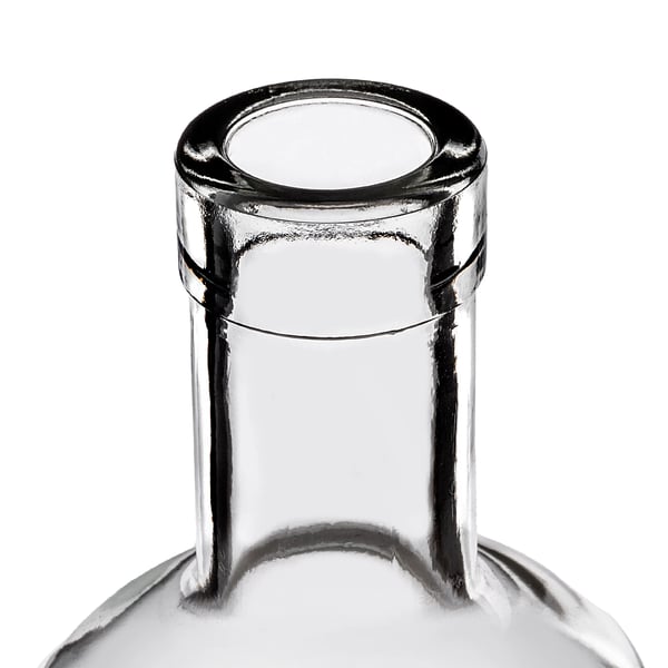 Glasflaskor - 250 ml med syntetisk kork - 10-pack - Påfyllningsbara - Klarglas