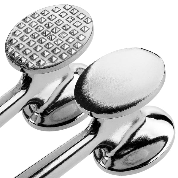 Kødhammer - Kødmører - Dobbeltsidet - Aluminiumlegering - Robust metal - Til koteletter og schnitzel - CE/EU-godkendt