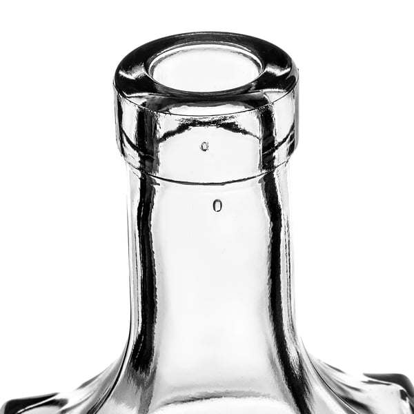 Glasflaske - Tinkturflaske - 500 ml - Syntetisk prop - 5-pak