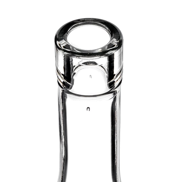 Glasflaske - Tinkturflaske - 500 ml - Syntetisk prop - 5-pak