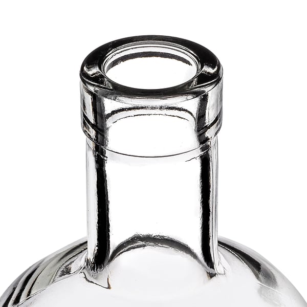Glasflaskor för alkohol - Flaskset - 500 ml - Syntetkork - 10-pack - För sprit, vin, likör