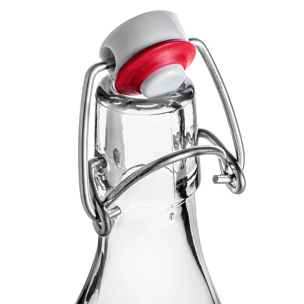 Glasflaske - Patentlukning (Swing Top) - 500 ml - Lufttæt - 3-pak