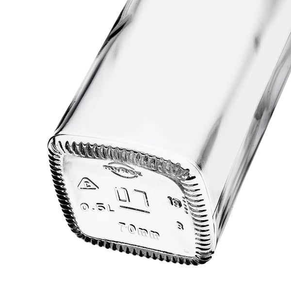 Glasflaske - Patentlukning (Swing Top) - 500 ml - Lufttæt - 3-pak