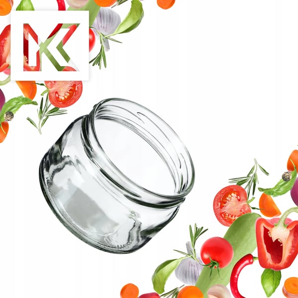 Glaskrukker - Sylteglas 250 ml - 10-pak - Fødevaregodkendt FCM - Til honning, marmelade, lys