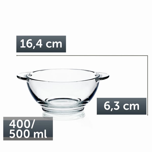 Soppskålar - Set - 400 ml - 6-pack - Silver