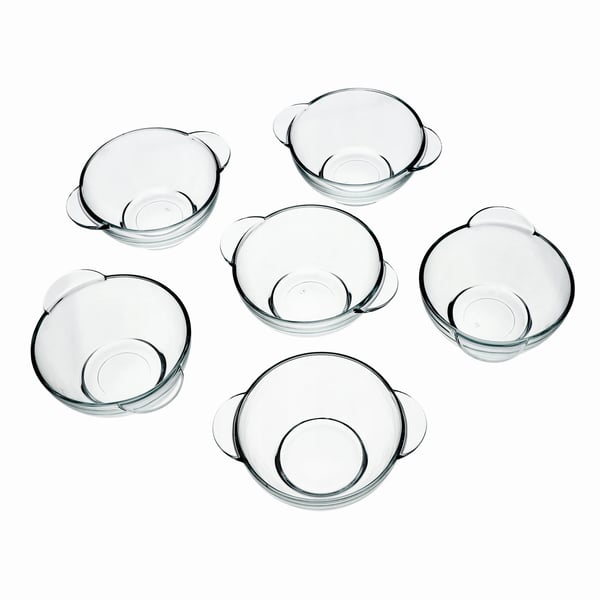 Soppskålar - Set - 400 ml - 6-pack - Silver
