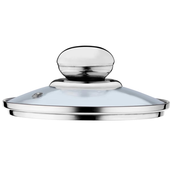 Glaslåg til gryde og pande - Låg 16 cm - Varmebestandigt glas - Universel pasform - CE/EU