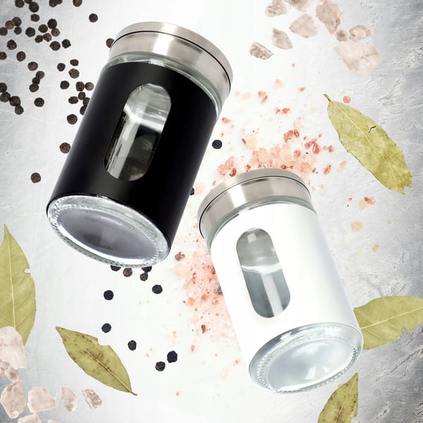 Salt- og pebersæt - Strøere - 2×90 ml - Stål - 2 stk