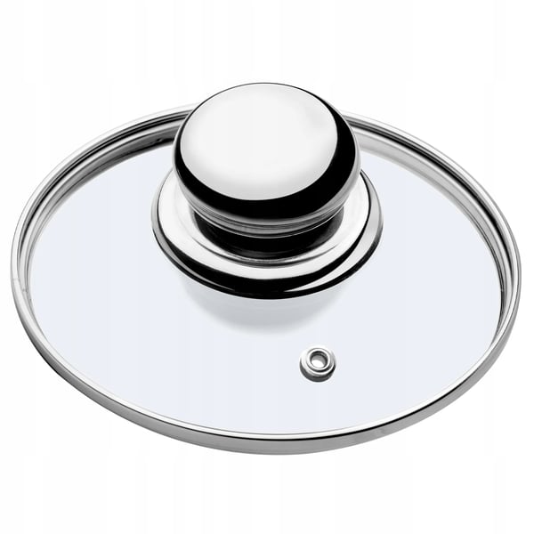 Glaslåg til gryde og pande - Låg - 14 cm - Varmebestandigt glas - CE/EU