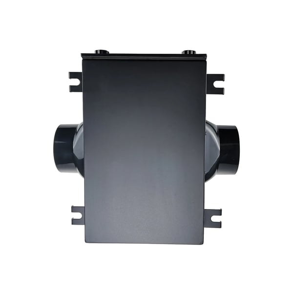 Raitisilman inline-suodatinlaatikko - GL100-X - Kanava-asenteinen - Esisuodatin - Aktiivihiilisuodatin - HEPA-suodatin - HVAC/ilmanvaihtoon