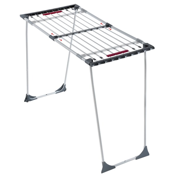 Tørrestativ til tøj - Fritstående stativ - Teleskopisk - Stabil - 196 cm - Til undertøj