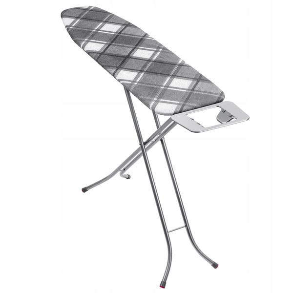 Strygebræt - Sammenklappeligt - 114 x 34 cm - Med strygejernsholder - Let - Stabilt